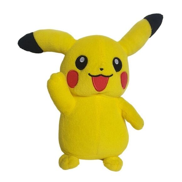 Pokemon Plush PIKACHU Smiling Waving Stuffed 9" Plushie Figure NWOT Tomy 2015 - Picture 6 of 6